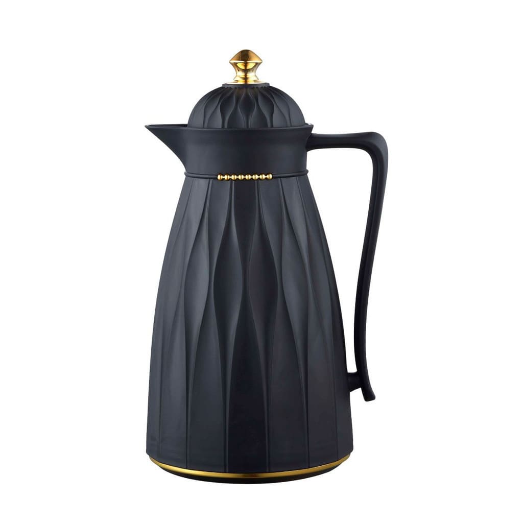 Garrafa Térmica de Café Laradore Chic - Preta e Dourada 1L