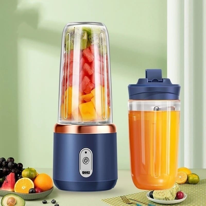 Mini Liquidificador Portátil De Sucos/Vitaminas/Shakes - 400ML